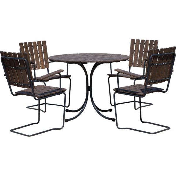 Bord till Matgrupp Vaxholm i fjderstl (Europa producerad) - Brun