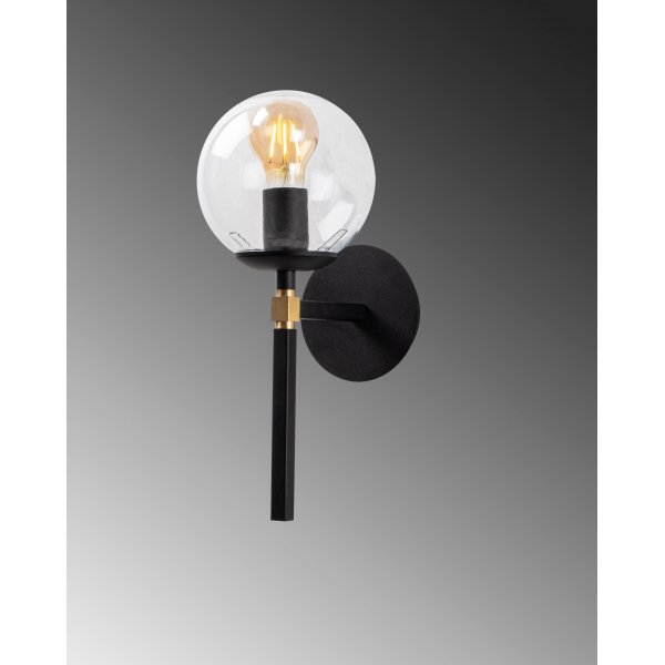 Gondola wandlamp 3042 - Zwart