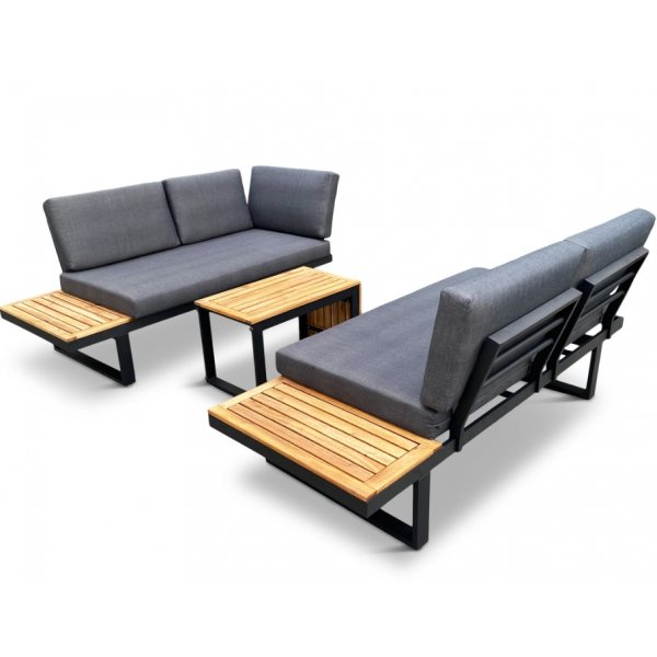 Monte Carlo utegrupp modulsoffa med bord Monte Carlo utegrupp modulsoffa med bord