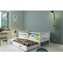 Carino juniorsng med extrabdd 80 x 190 cm - Valfri frg