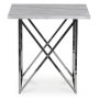 Paladium Lampbord 55 x 55 cm - Krom / Ljus marmor