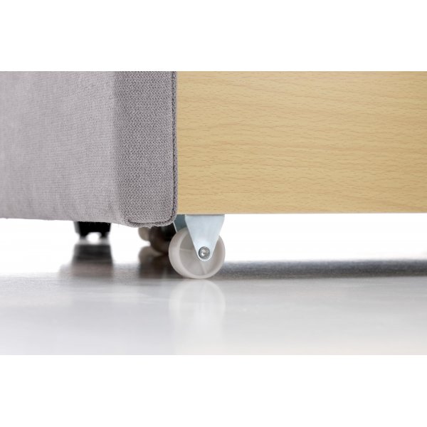 Cadre de lit Mistral 160x200 cm - Gris Cadre de lit Mistral 160x200 cm - Gris