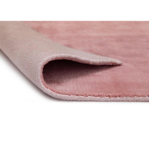 Handvävd Viskosmatta Doriano - Rosa Handvävd Viskosmatta Doriano - Rosa
