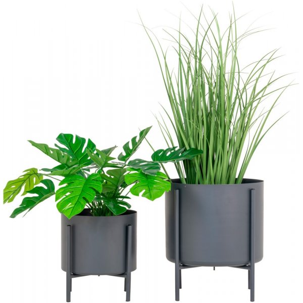 Porte-fleurs Pavia - Gris - 2 pcs Porte-fleurs Pavia - Gris - 2 pcs