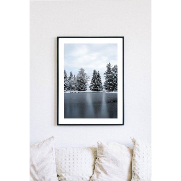 Posterworld - Motiv Frozen lake - 50x70 cm Posterworld - Motiv Frozen lake - 50x70 cm