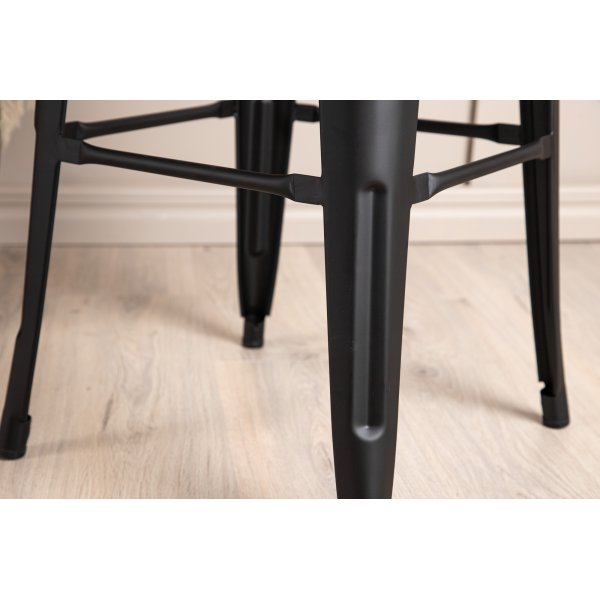 Tabouret de bar Tempe - Noir Tabouret de bar Tempe - Noir