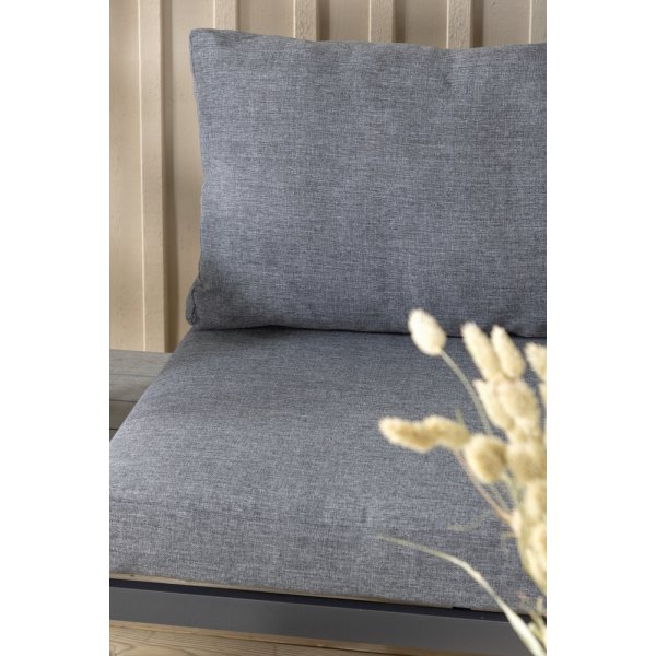 Groupe de canapés d'angle Odense - Noir/Gris Groupe de canapés d'angle Odense - Noir/Gris