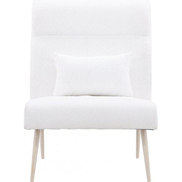 Bloom fåtölj - Vit teddy/Whitewash Bloom fåtölj - Vit teddy/Whitewash