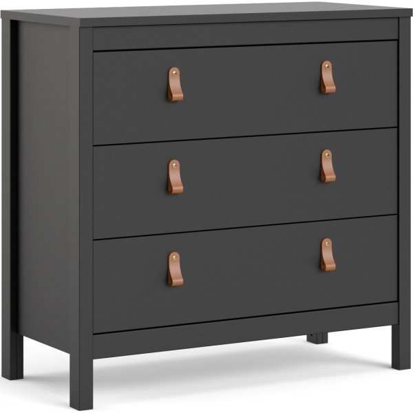 Madrid dressoir met 3 laden - Zwart Madrid dressoir met 3 laden - Zwart