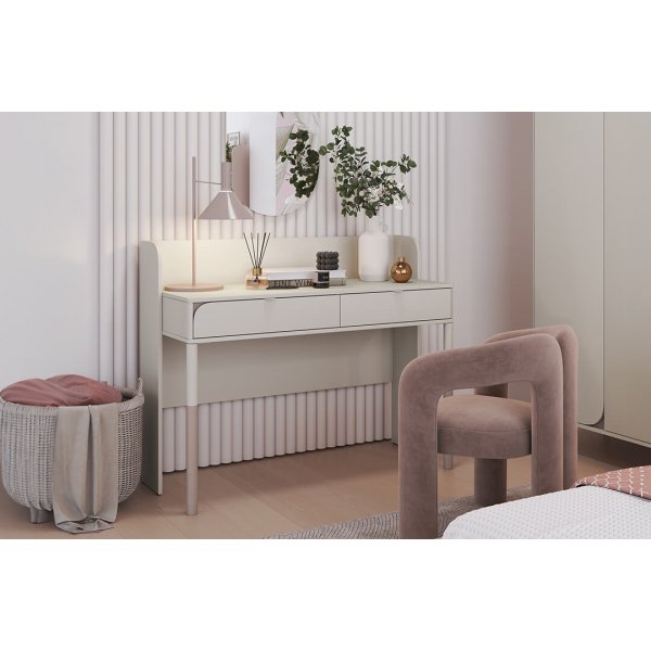 Harmony 122 x 50 cm skrivbord - Kashmir/tryffel Harmony 122 x 50 cm skrivbord - Kashmir/tryffel