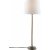 Lampe de table Kent - Blanc/laiton - 59 cm