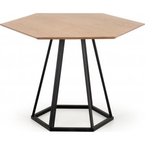 Genevieve eettafel 110 x 95 cm - Zwart