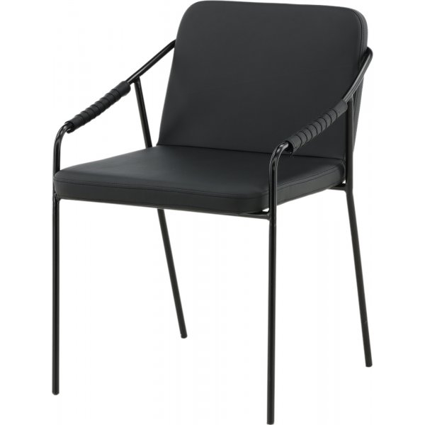 Chaise Rival - PU Noir