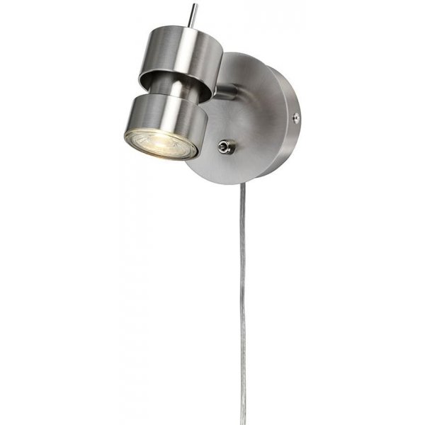 Aluminati vgglampa - Borstad krom