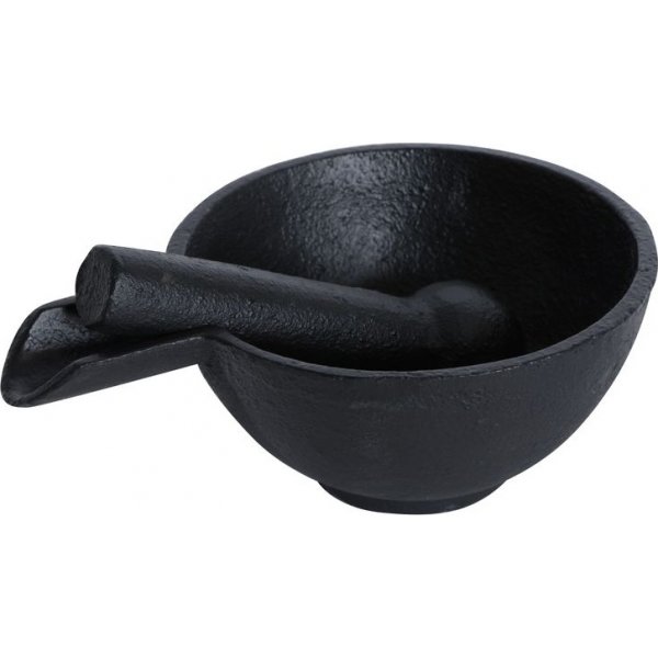 Pilon mortel 10 x 5 cm - Svart