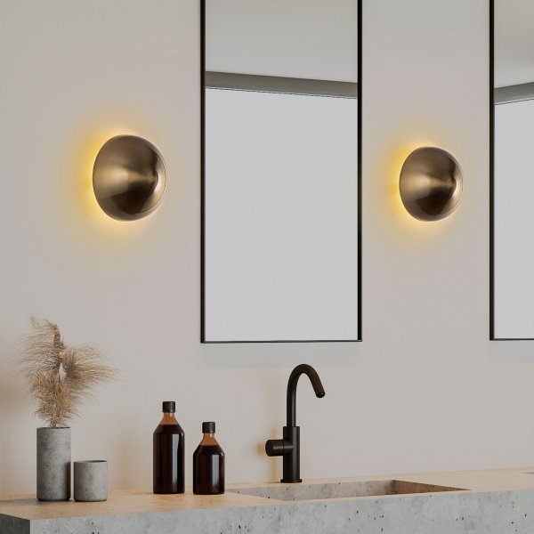 Schimmel wandlamp 13362 - Goud