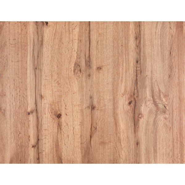 Table  manger Weber 125-170 cm - Chne Wotan/noir