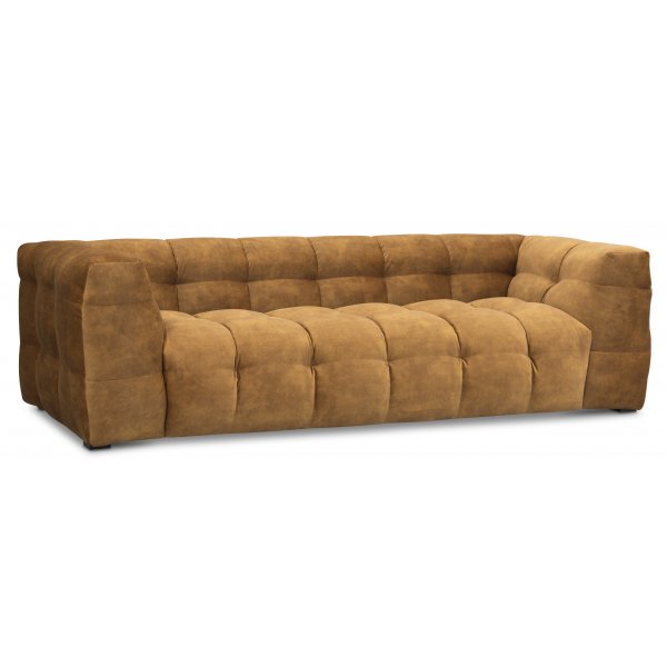 Nova 3-sits soffa - Guld sammet Nova 3-sits soffa - Guld sammet