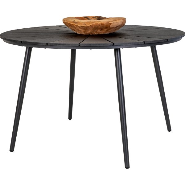 Atlanta matbord Ø120 cm - Svart Atlanta matbord Ø120 cm - Svart