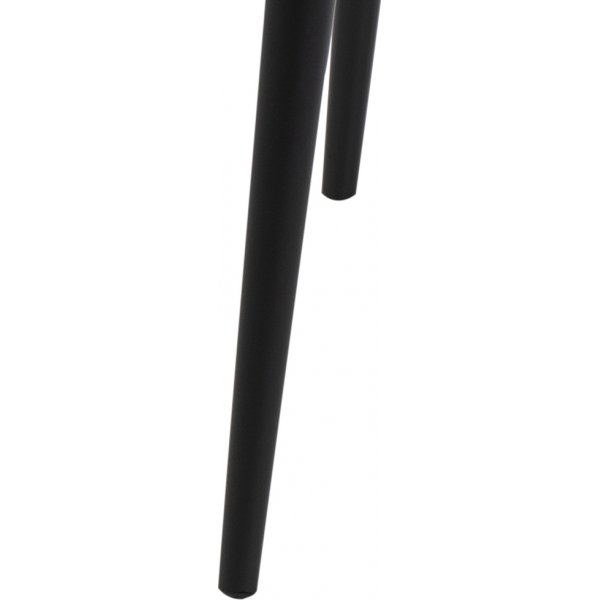 Table  manger Wilma 80 cm - Chne/noir