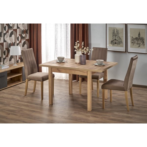 Table à manger Callahan 90-125 x 90 cm - Chêne artisanal Table à manger Callahan 90-125 x 90 cm - Chêne artisanal