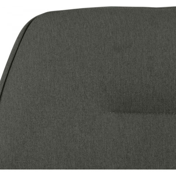 Fauteuil Aura - Gris foncé/chêne Fauteuil Aura - Gris foncé/chêne