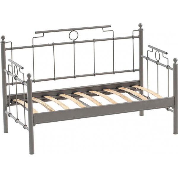 Canapé d'extérieur 2 places Hampus - Marron/vert + Détachant pour meubles Canapé d'extérieur 2 places Hampus - Marron/vert + Détachant pour meubles