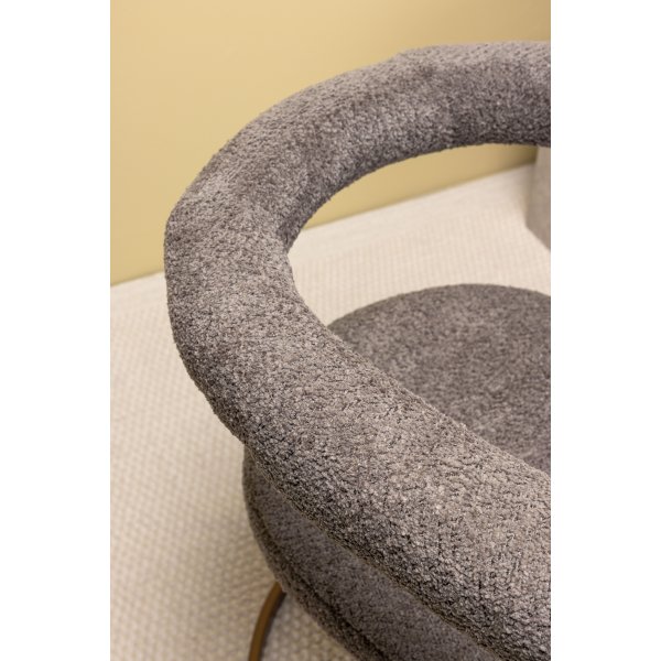 Morning dining stoel - Bruine boucl