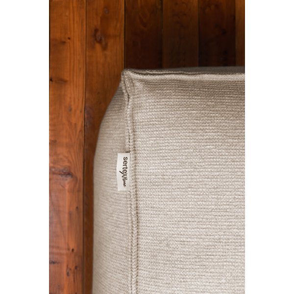 Pouf en alun - Beige Pouf en alun - Beige