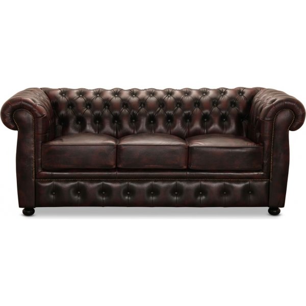Soffa Dublin Chesterfield - Lder