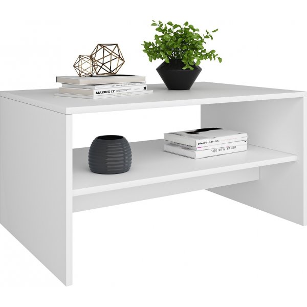 Table basse Apollon 90 x 45 cm - Blanc