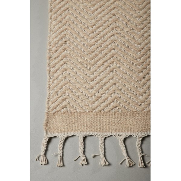 Tapis Loki - Blanc/beige Tapis Loki - Blanc/beige