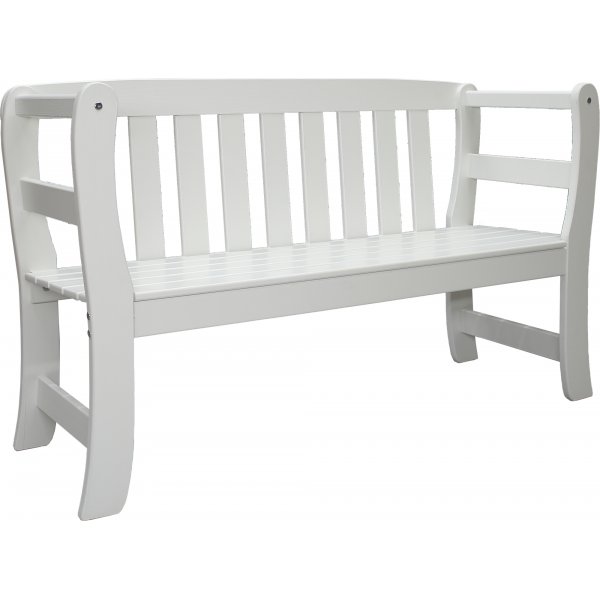 Rosenborg tuinbank - Wit