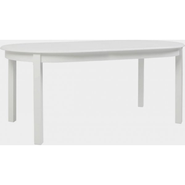 Table  manger extensible Roland blanche 140-240 x 95 cm