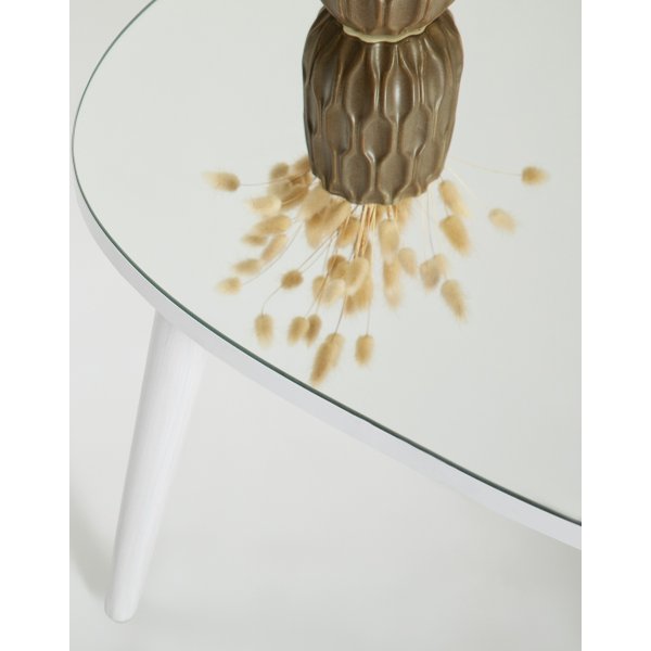 Table basse Gusto 75 x 55 cm - Blanc