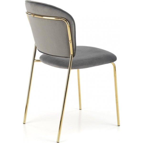 Chaise de salle à manger Cadeira 499 - Gris Chaise de salle à manger Cadeira 499 - Gris