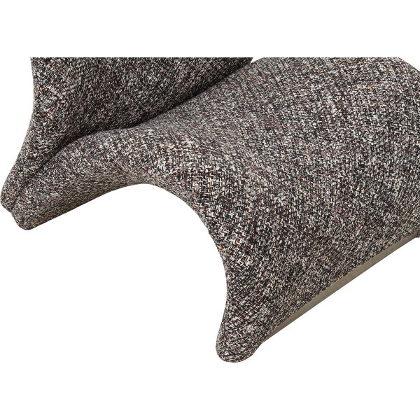 Fauteuil Sofia Marron fonc Mix