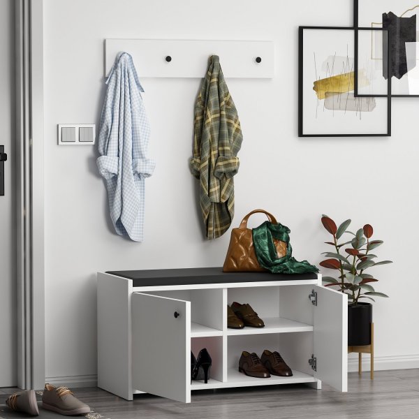 Zen hallmöbel - Vit Zen hallmöbel - Vit