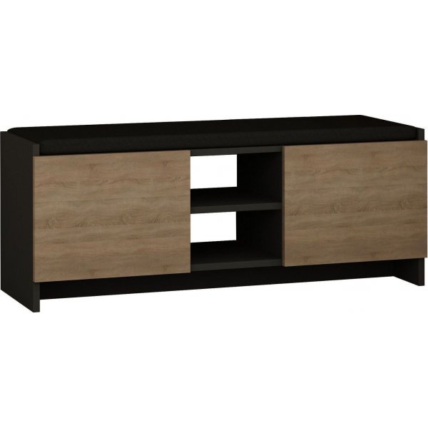 Meuble à chaussures Zulla - Anthracite/chêne sonoma Meuble à chaussures Zulla - Anthracite/chêne sonoma