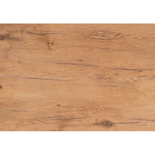 Table  manger Hexon 120-160 x 80 cm - Chne Wotan/anthracite