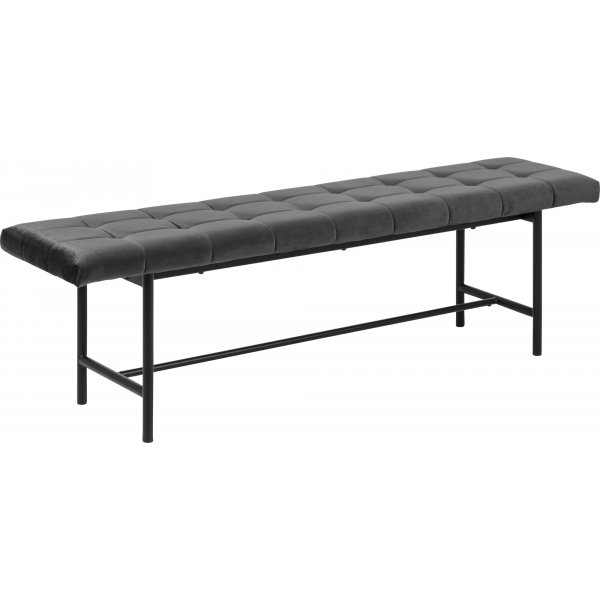 Sigfrid bnk 160 cm - Mrkgr