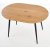 Table  manger Rocky 120-160 cm - Chne/noir