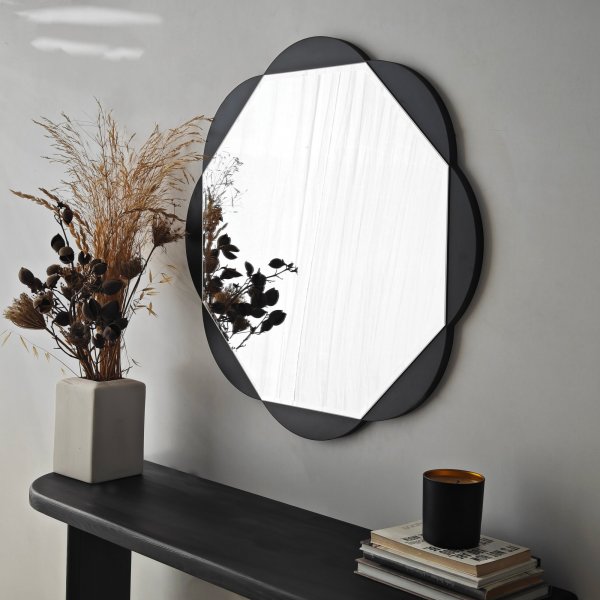 Fiore spegel 2 - Svart