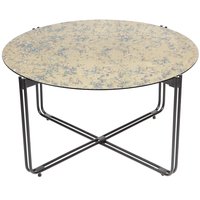 Lori soffbord 85 cm diameter - Antikfärgad spegelglas mässing Lori soffbord 85 cm diameter - Antikfärgad spegelglas mässing