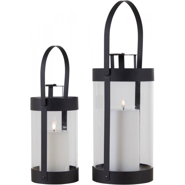 Lanterne Bondi - Noir - 2 pcs