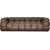 Nivou 3-sits soffa - Vintage brun (Läder utseende)