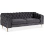 Tiffany 3-sits chesterfield - Valfri frg