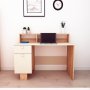 Timmermansbureau 120 x 60 cm - Grenen/beige