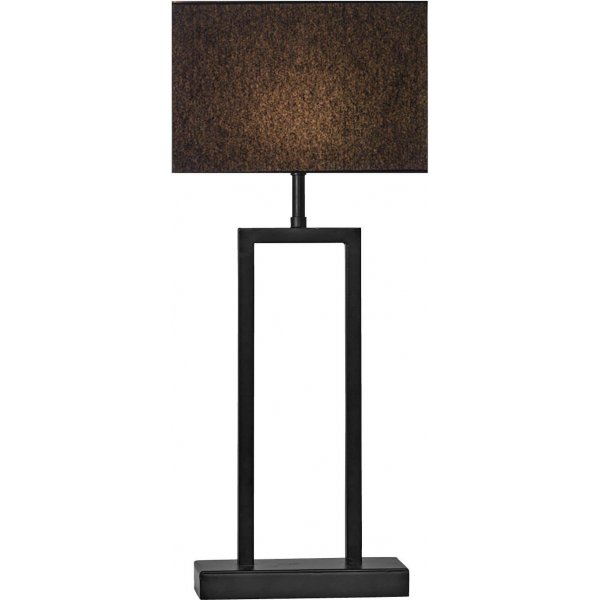 Pied de lampe tige - Noir - 47 cm Pied de lampe tige - Noir - 47 cm