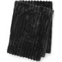 Stripy pld Svart - 120 x 180 cm